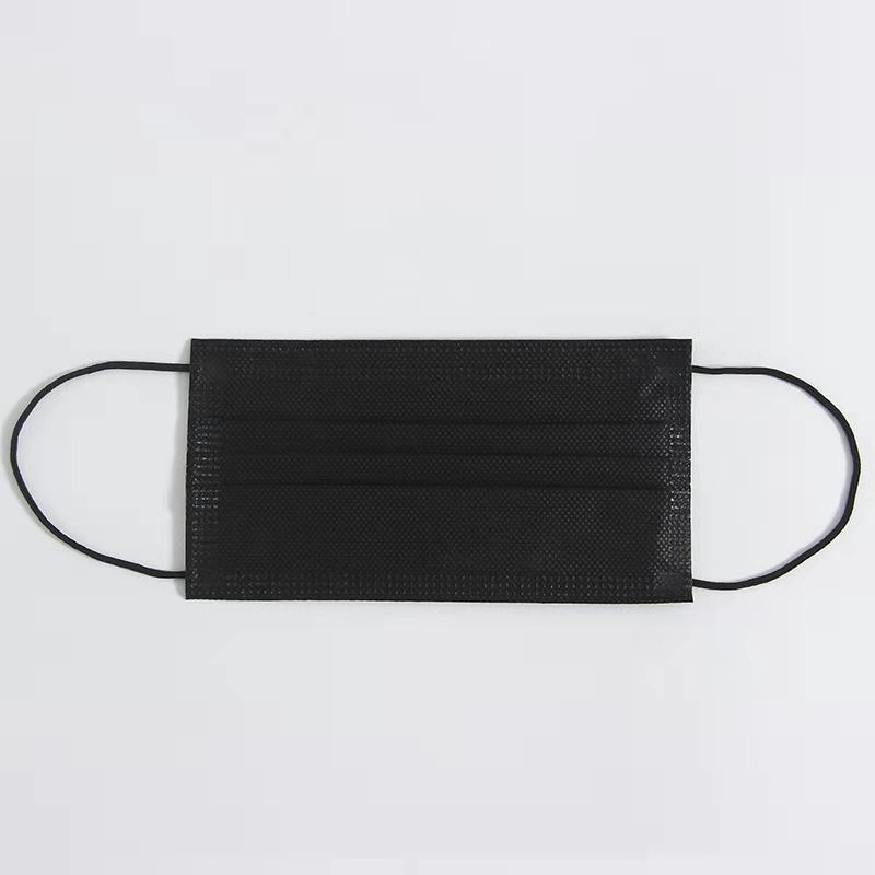 3 Ply Black Disposable Face Mask 4