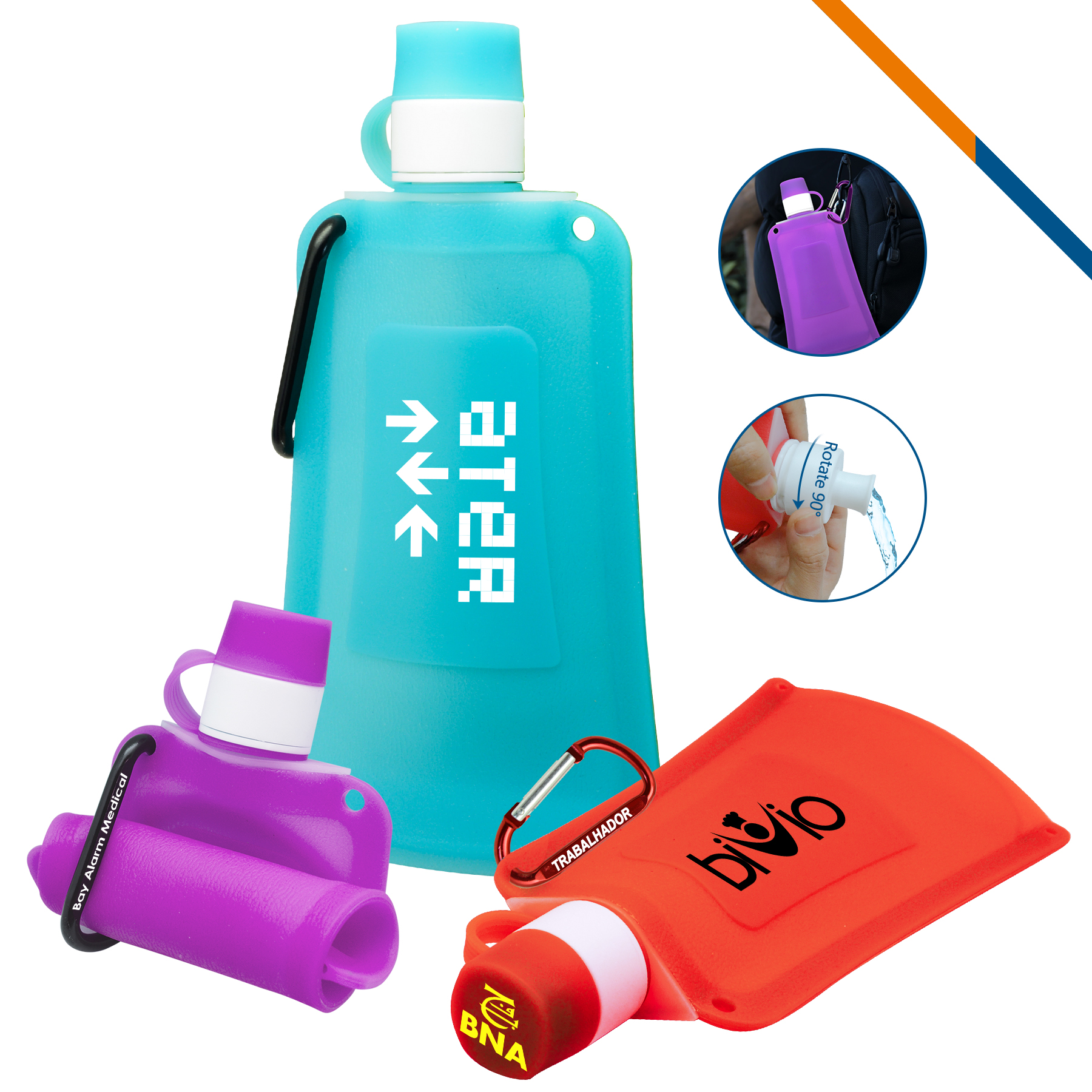 Packet Foldable Water Bottle 3