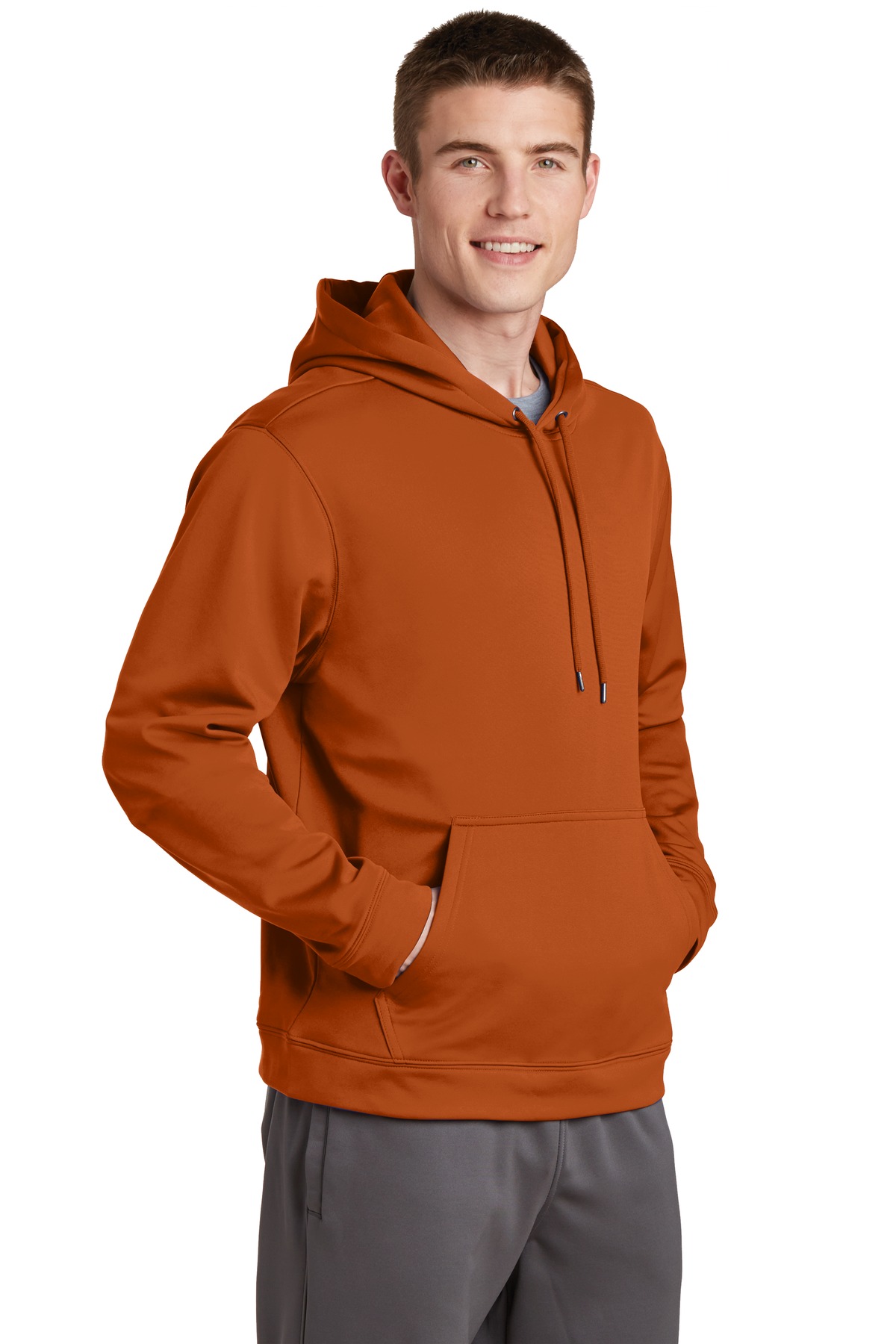 Sport-Tek® Sport-Wick Fleece Hooded Pullover 72
