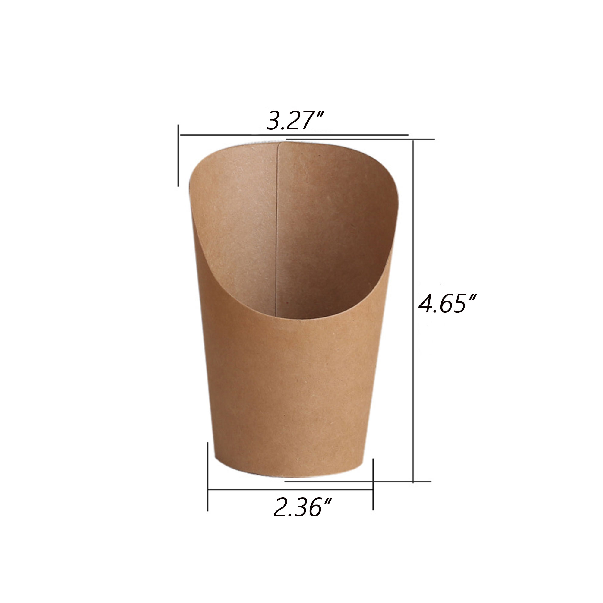 Disposable Fries Wrap Cup 2