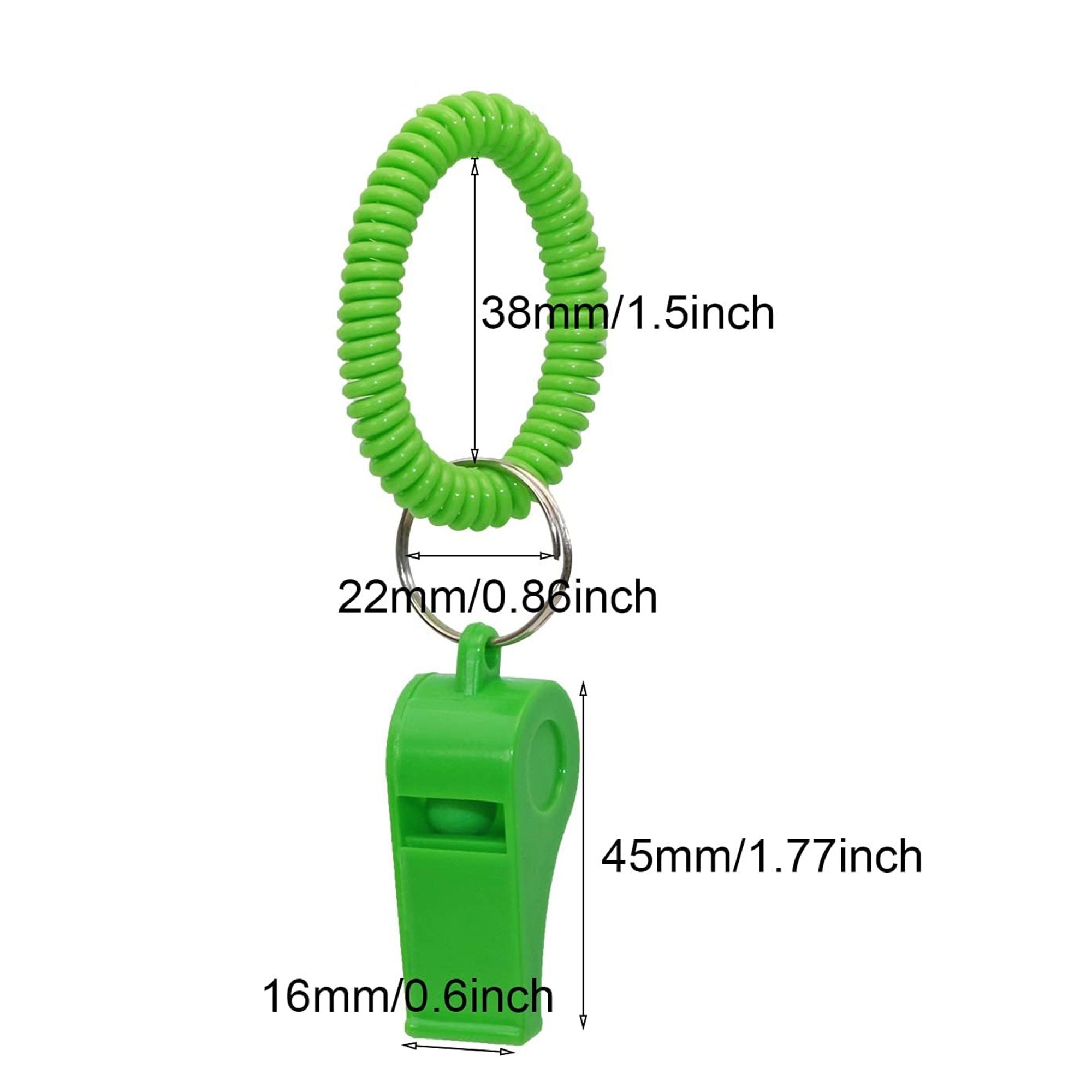 Colorful Sport Whistle With Bracelet 2