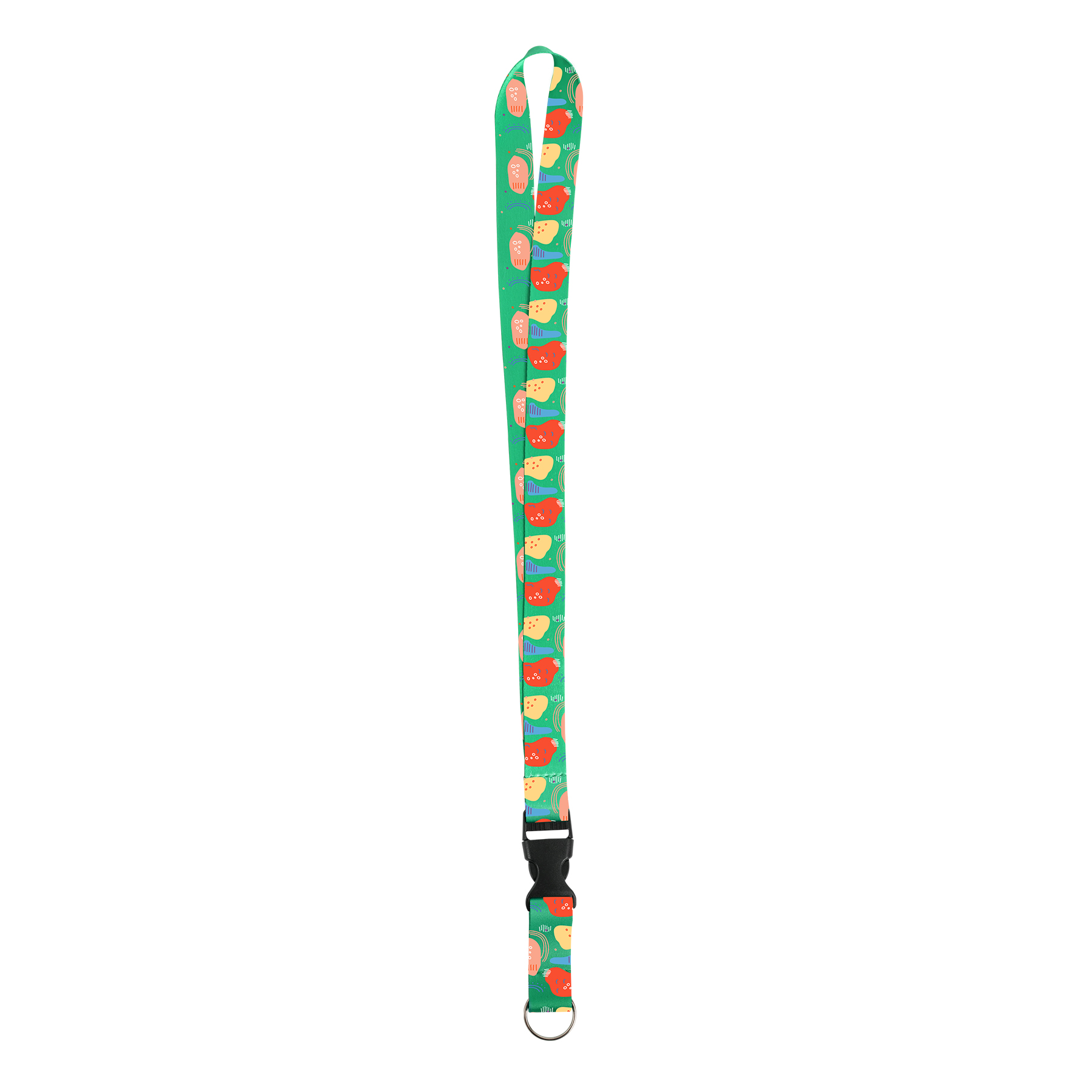 3/4" Full Color Dye-Sublimated Custom Polyester Lanyard 4