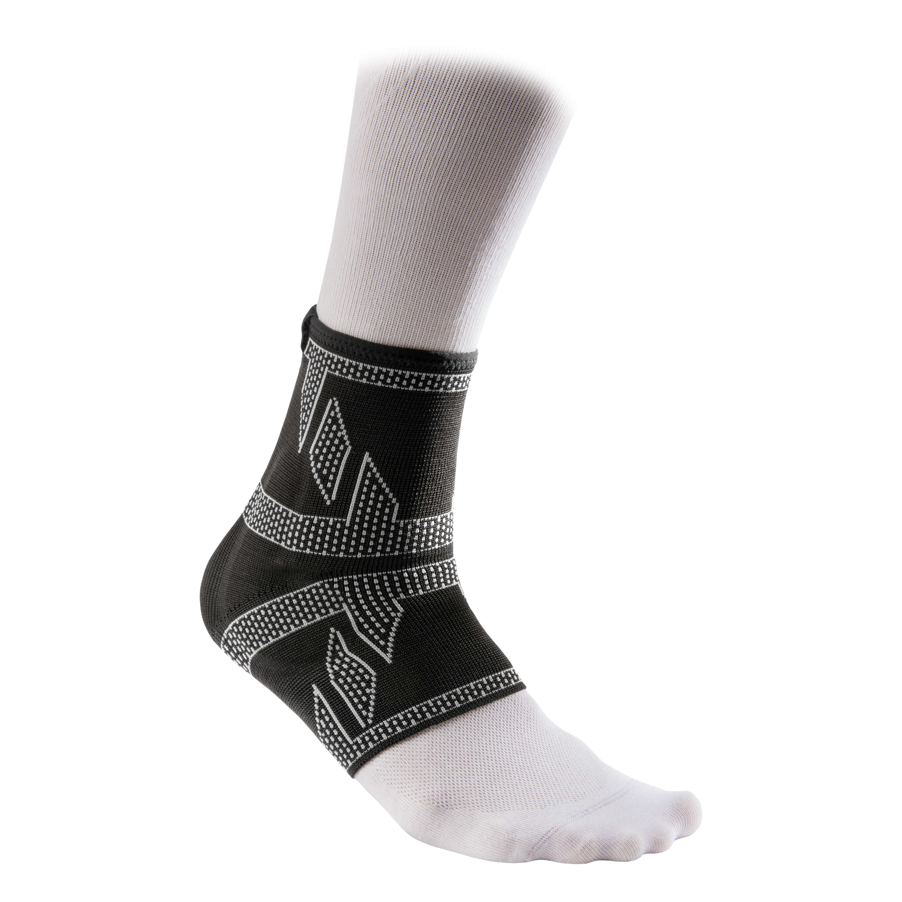 Level 2 Ankle Slv 4 Way Elite Elastic Blk 1