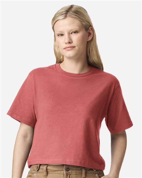 Women's Fine Jersey Mid-Length Boxy Tee - 102 23