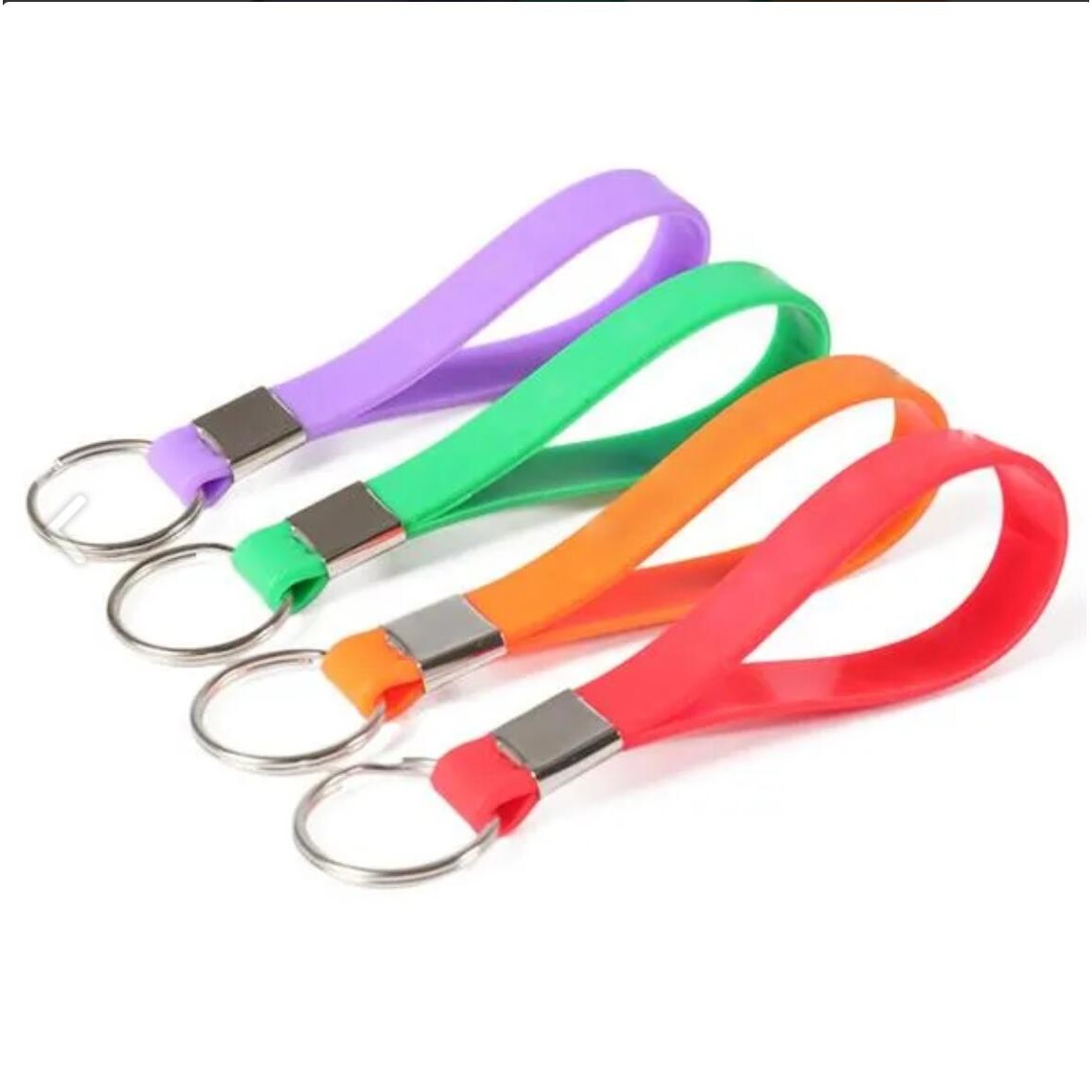 Silicone Wristband Keychain 3
