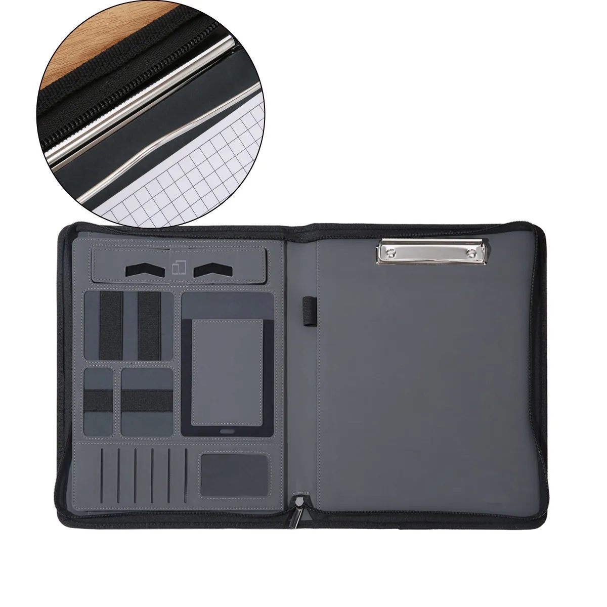 A4 Executive Zippered Portfolio With Carry Handle 2