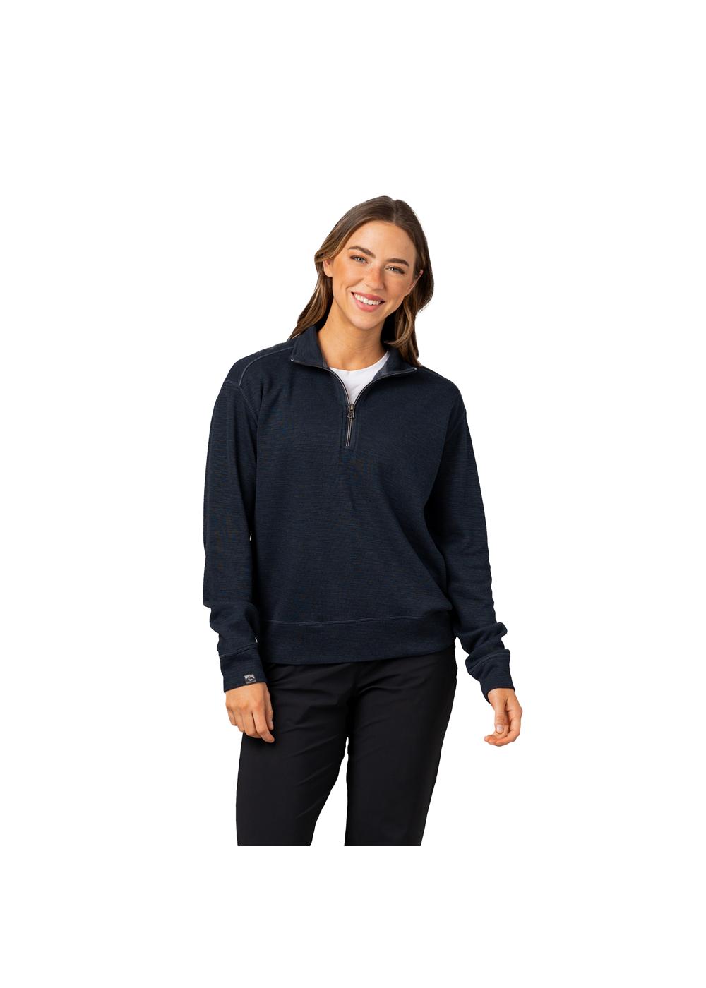 Storm Creek Women's Shoreliner Cotton/Bamboo Blend Quarter Zip 7