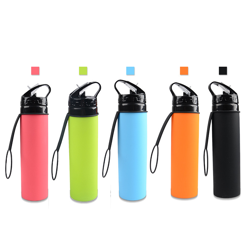 Silicone Fordable Water Bottle 4