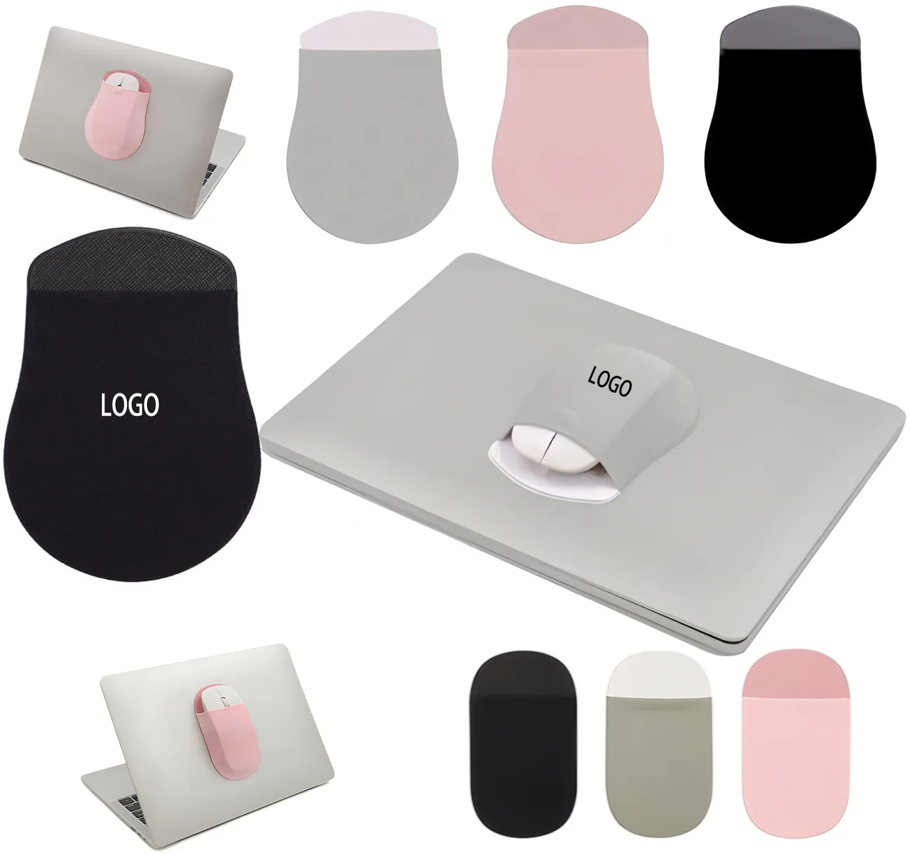 Adhesive Mouse Holder Pouch for Laptop 5