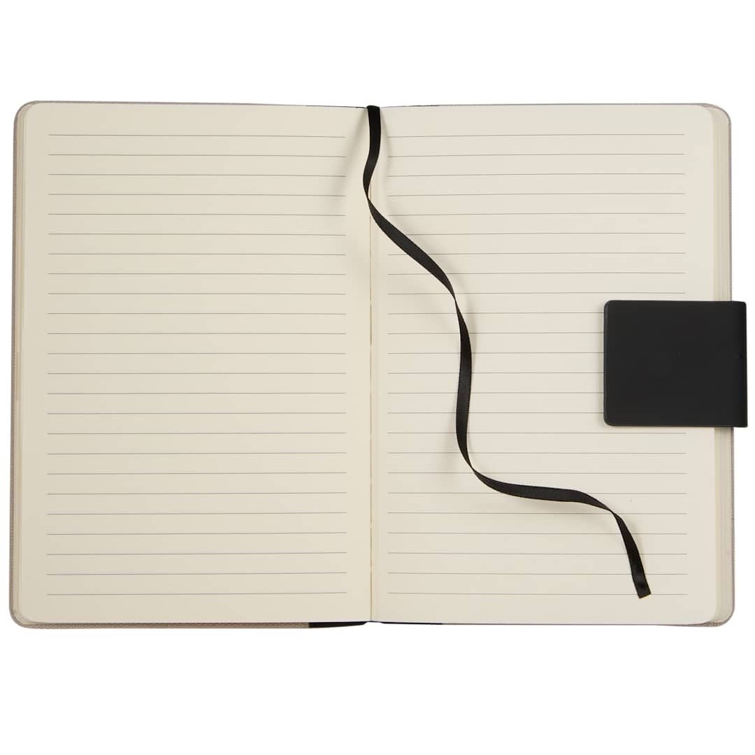 5.5" x 8.5" FSC® Recycled Canvas Bound Notebook 66