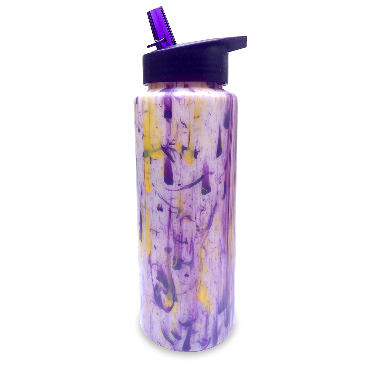 32 oz. Confetti Sports Bottle with Straw Cap Lid 3