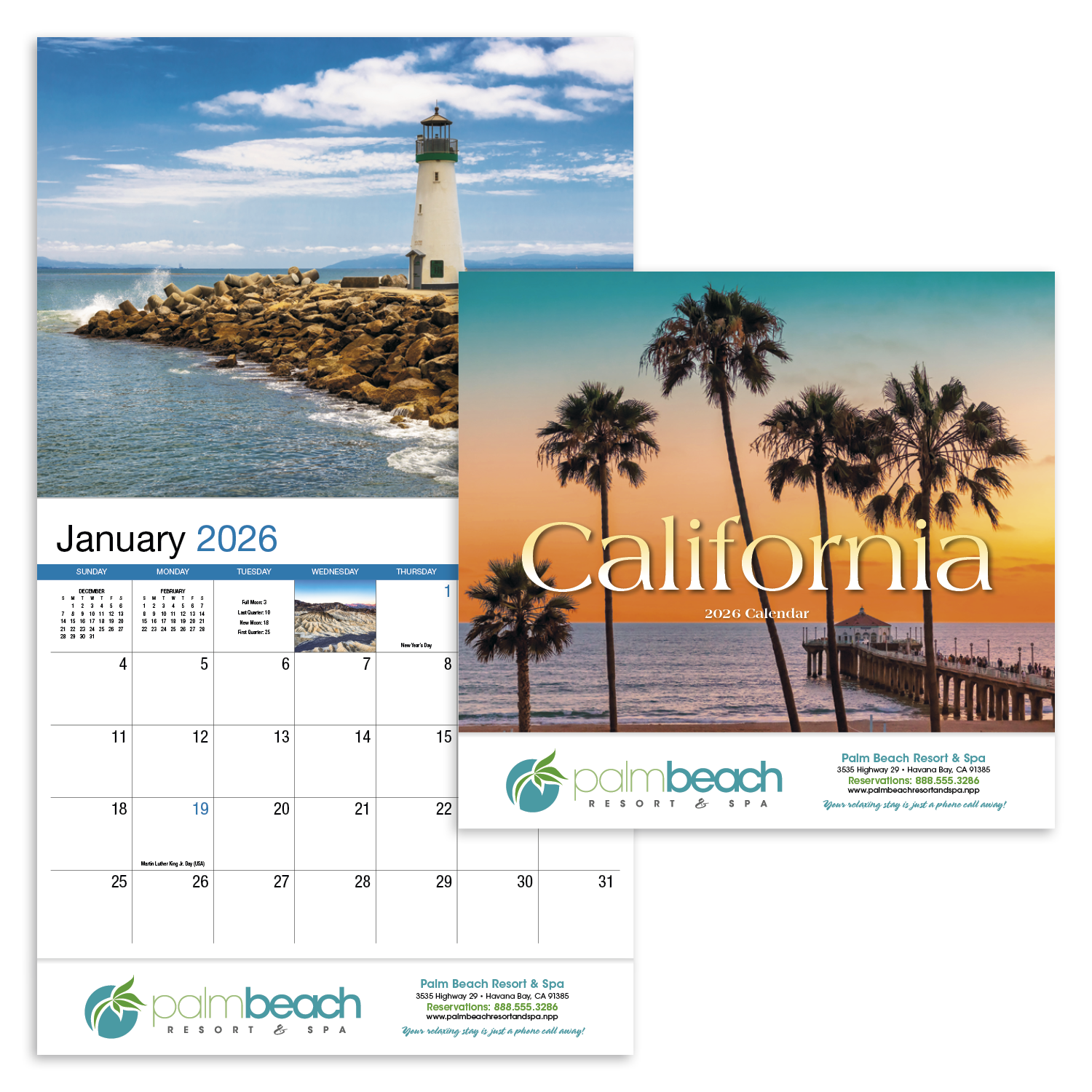 HotLine® Products California Appointment Calendar - Stapled 6