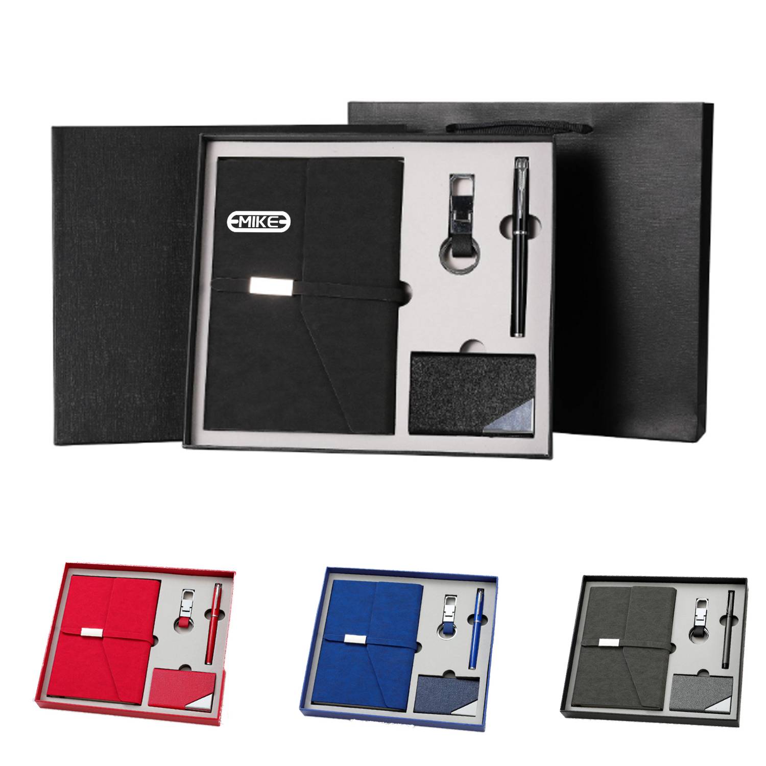 PU Leather Notebook Gift Set 6