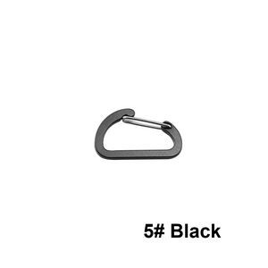Lightweight Aluminum Flat Carabiner 6