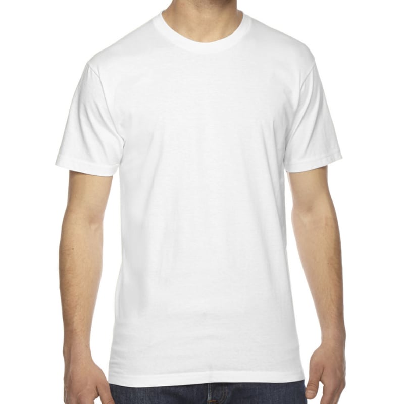 American Apparel Unisex Fine Jersey Short-Sleeve T-Shirt 8