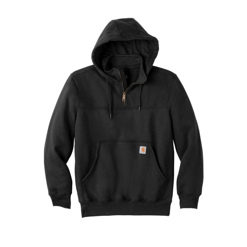Carhartt Rain Defender Paxton Heavyweight Hooded Zip Mock Sweatshirt. 13