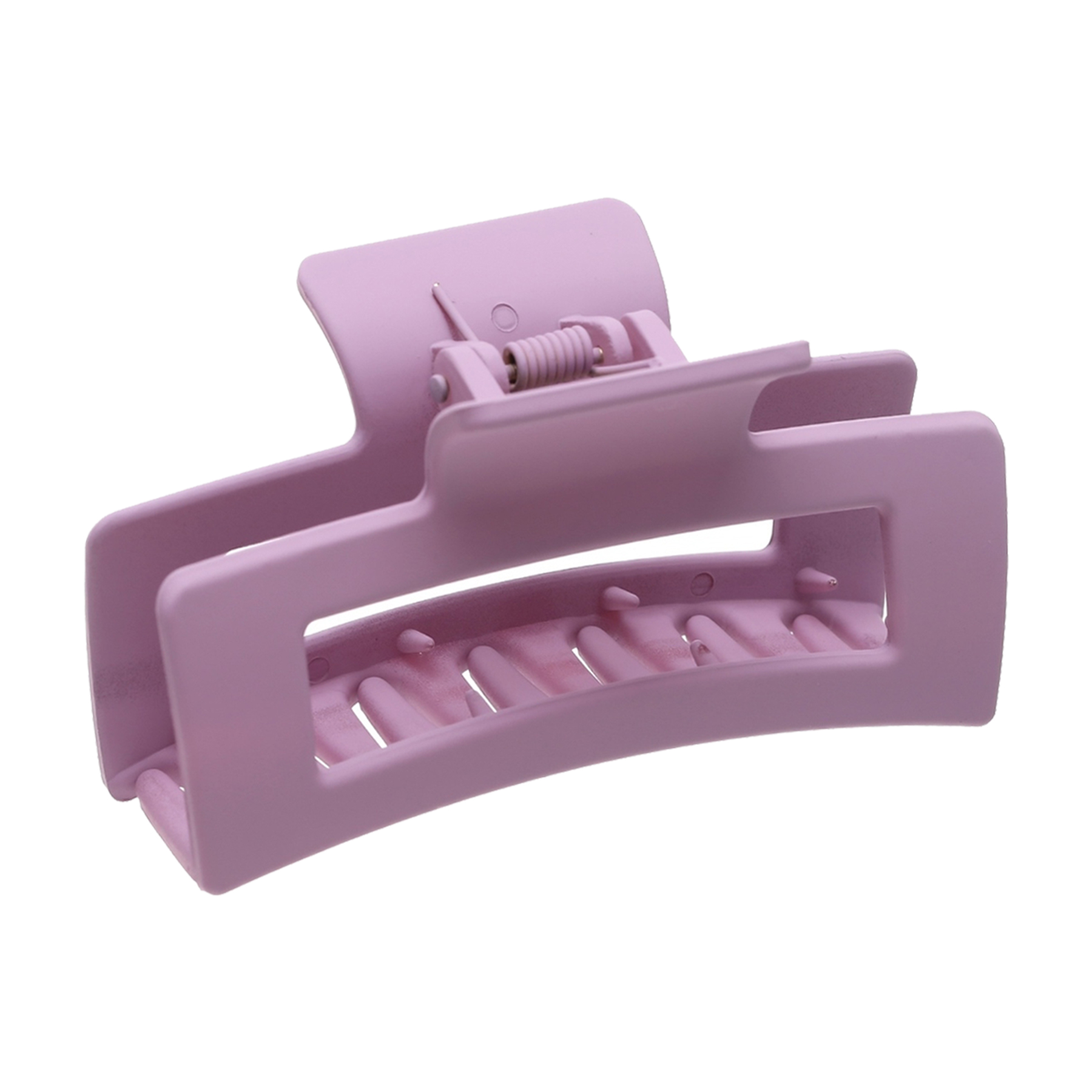 3.35" L Pad Printed Rectangle Hair Clips for Women 1