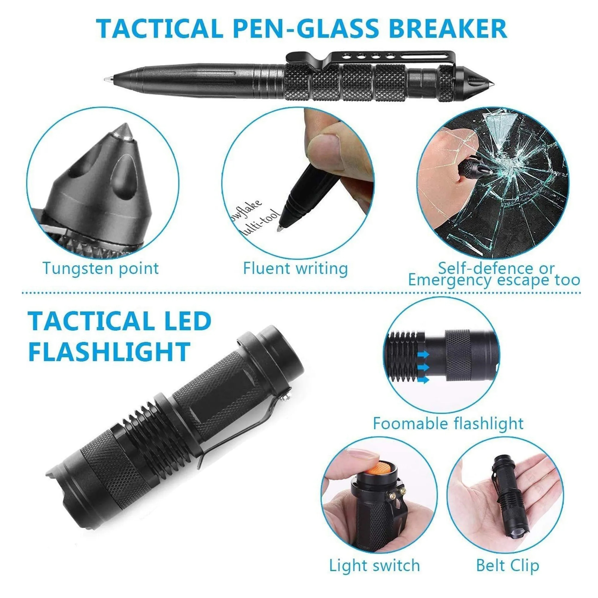 Outdoor Survival Kit 15 in 1 7