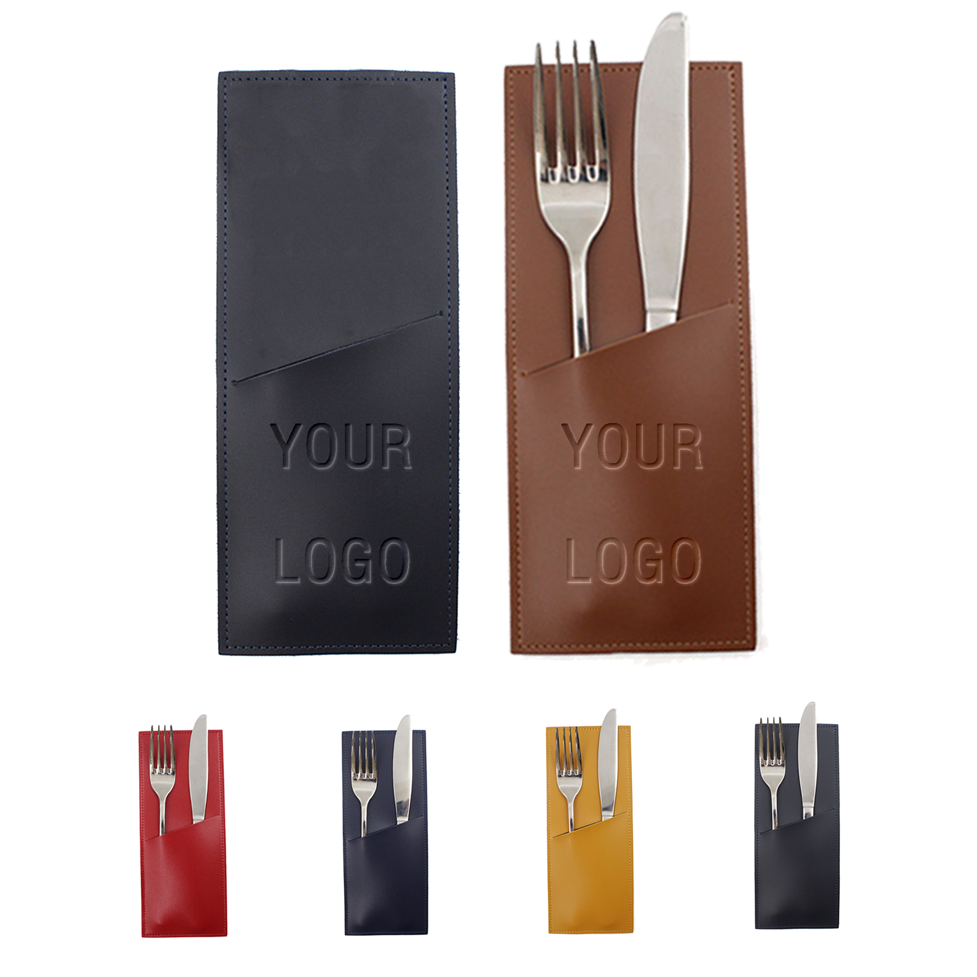 MOQ 20 PCS Waterproof Cutlery Pouch 2