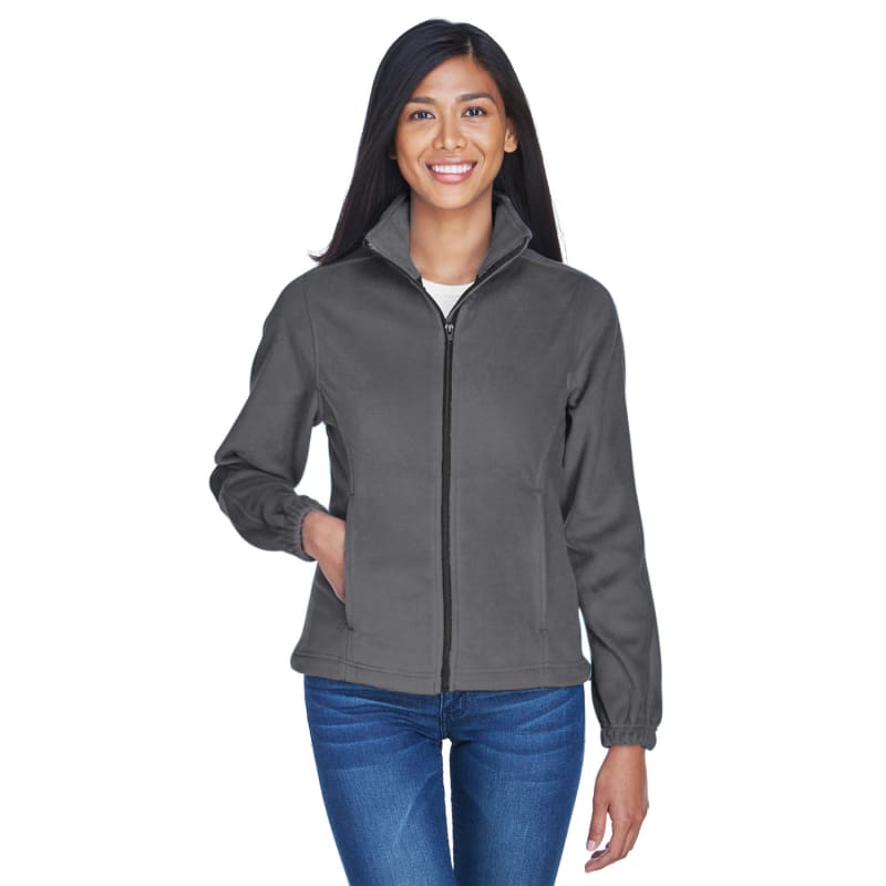 UltraClub Ladies' Iceberg Fleece Full-Zip Jacket 5