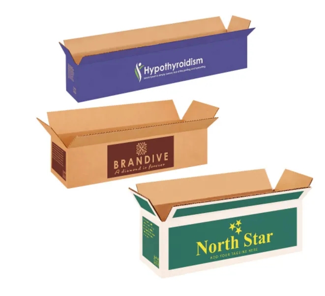 Long Boxes - Brown (Printed) 5