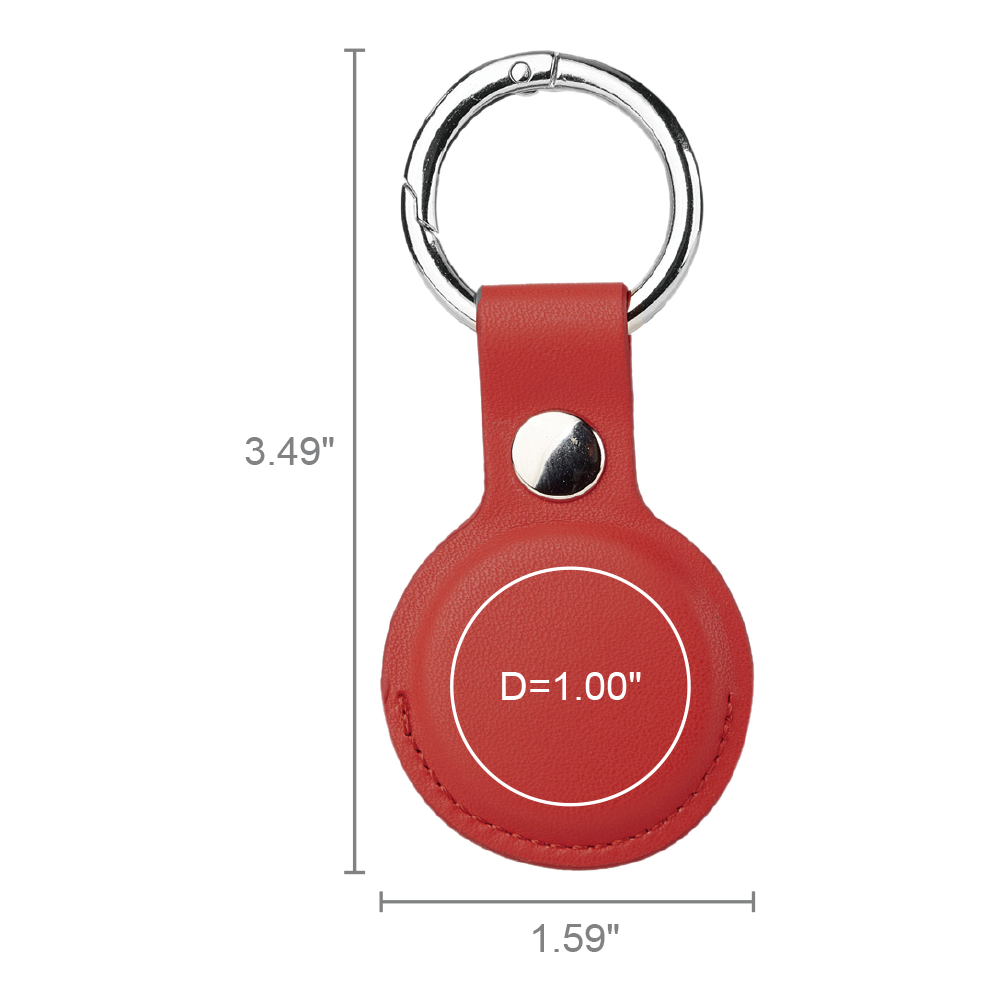 Apple AirTag Leatherette Case On-demand