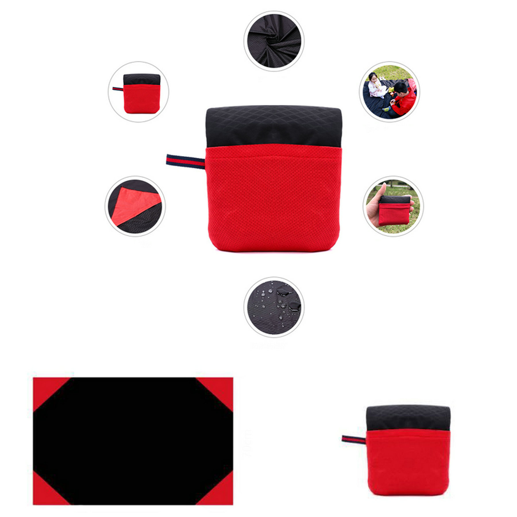 Foldable Beach Picnic Mat 2