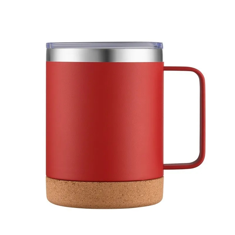 12 Oz Camping Mug With Cork Base 7