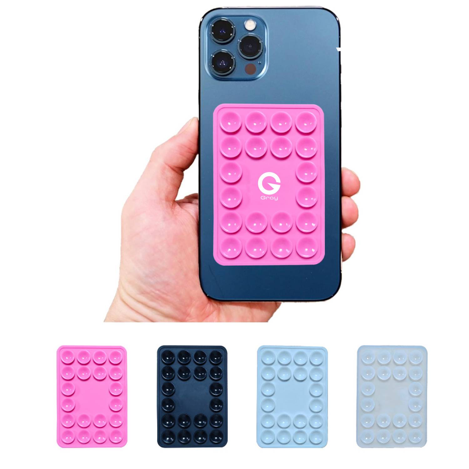 Silicone Sucker Suction Phone Case Mount 9