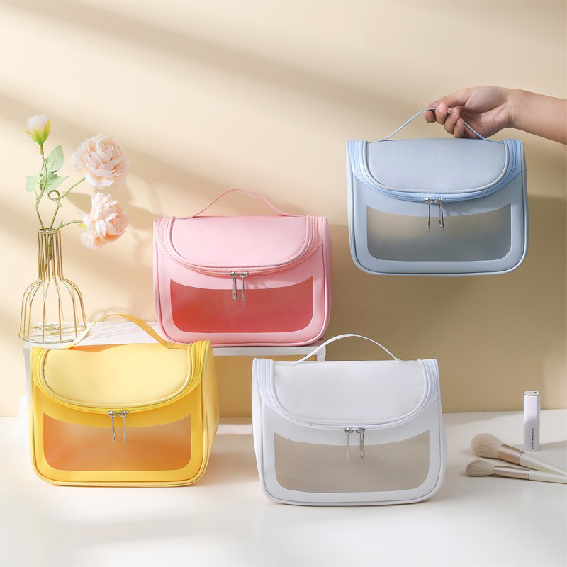 Frosted PVC Toiletry Bag Cosmetic Bag 4