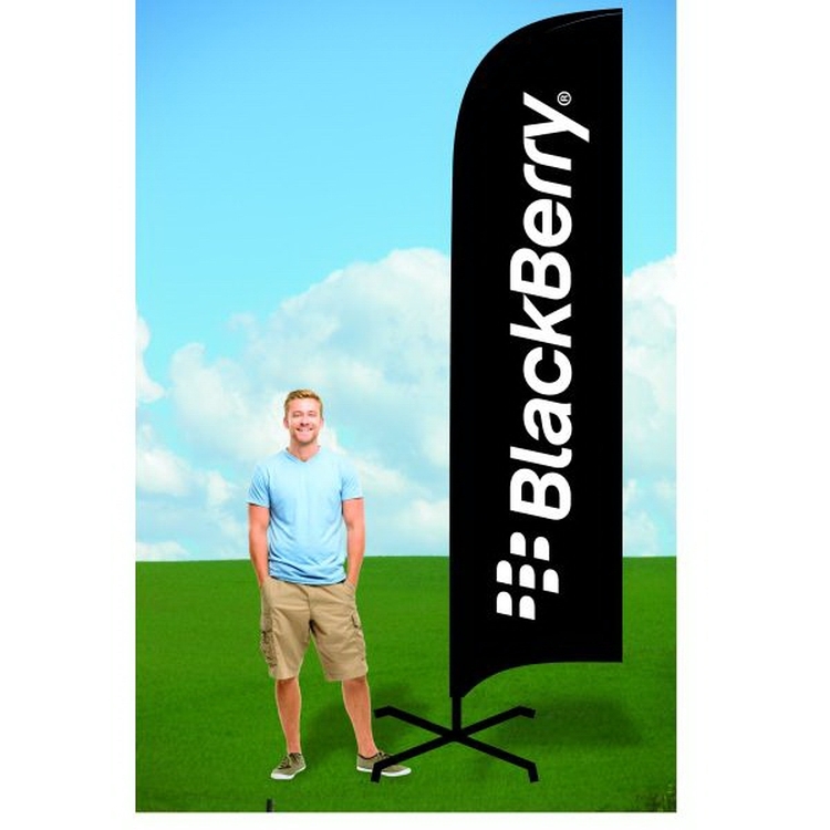 11ft Customized Flag with X Stand-Double