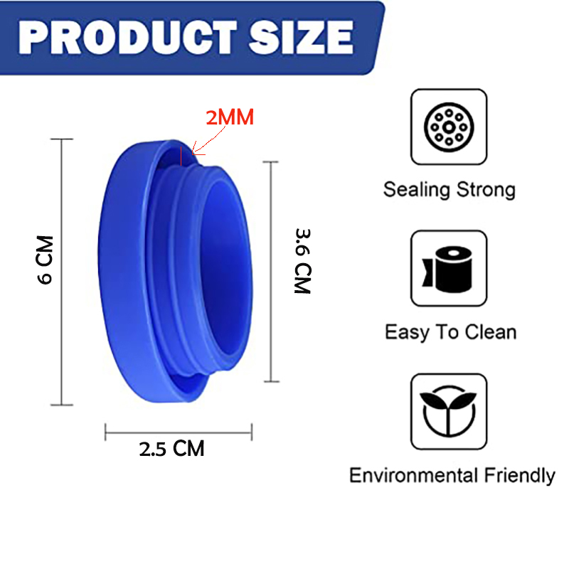 Silicone 5 Gallon Water Jug Cap 14