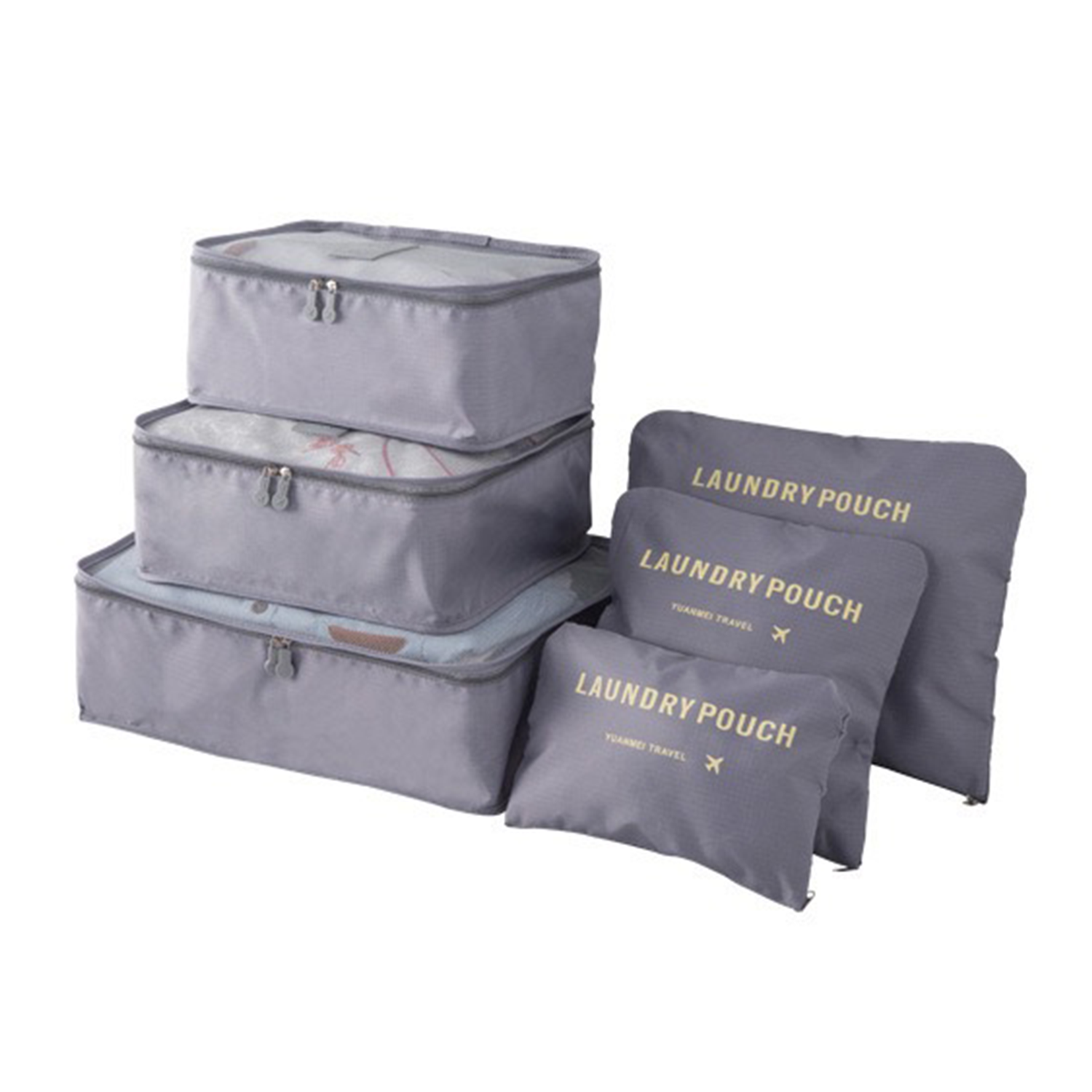 6 Pcs Travel Storage Bags 4