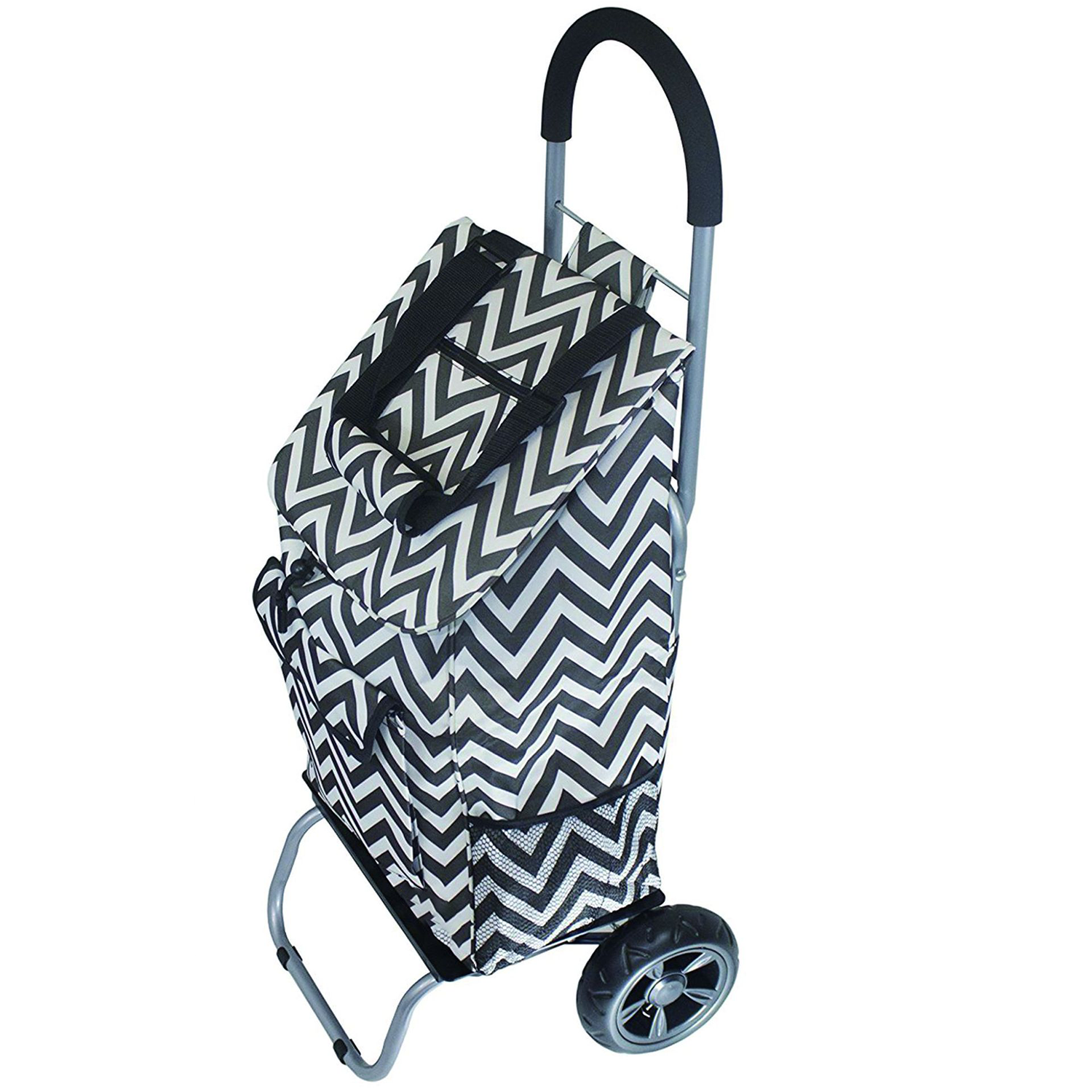 Portable Foldable Shopping Cart w/ Wheels 4
