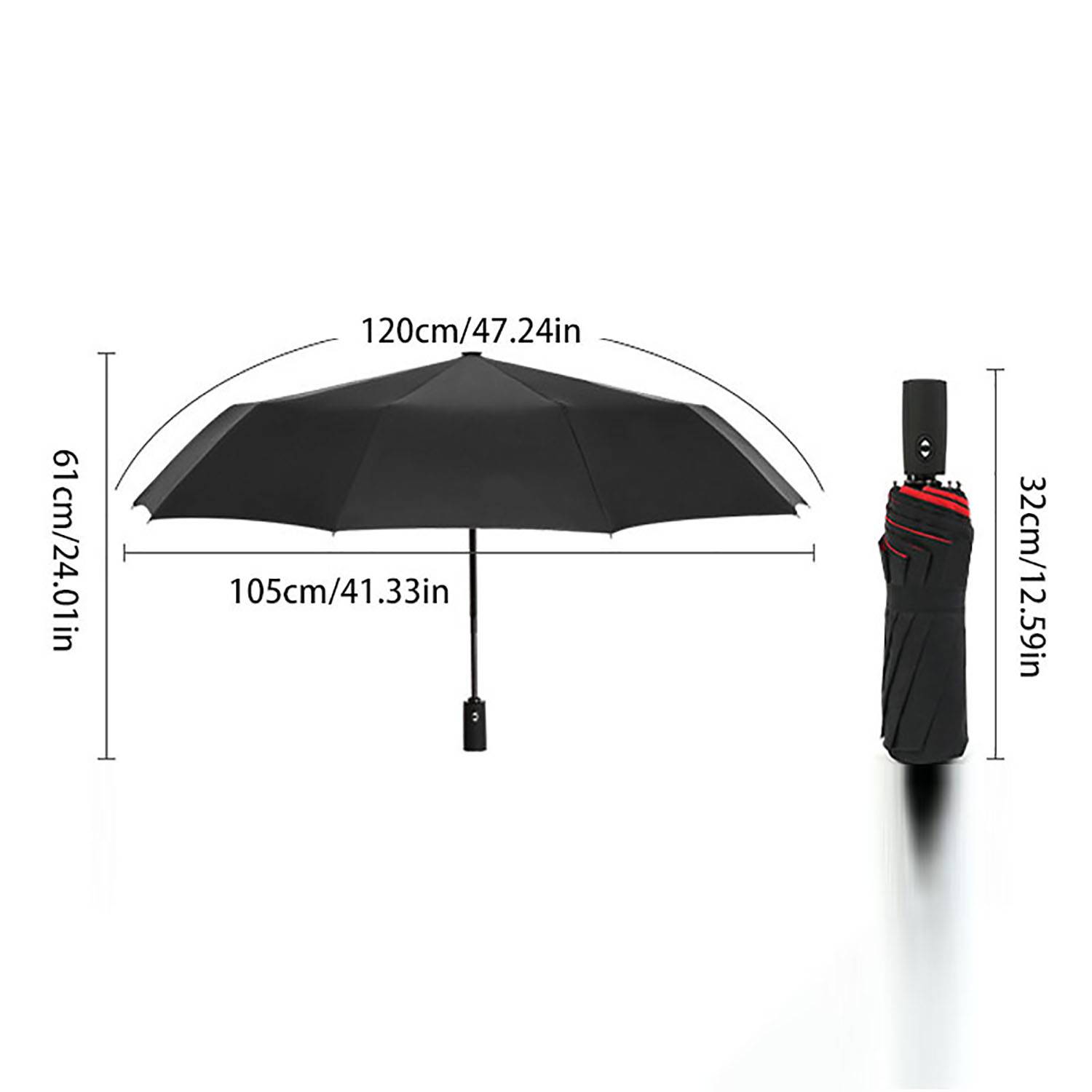 Automatic Anti-Wind Double Layer Commercial Large Umbrella 2