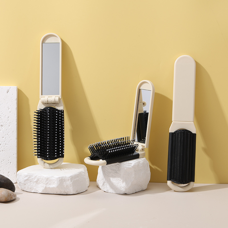 Multi-functional Folding Comb with Mirror 5