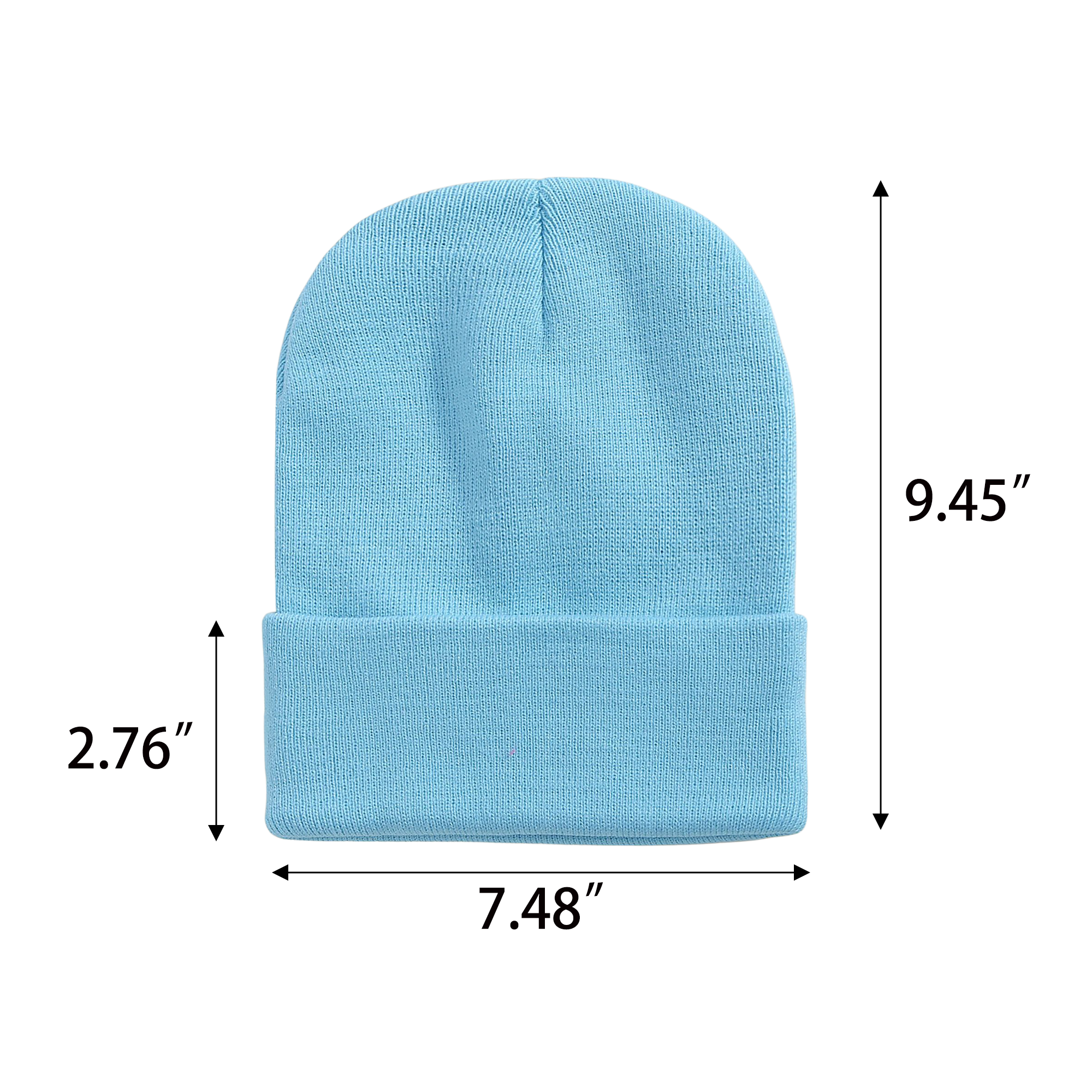 Acrylic Knitted Beanie MOQ 20 2