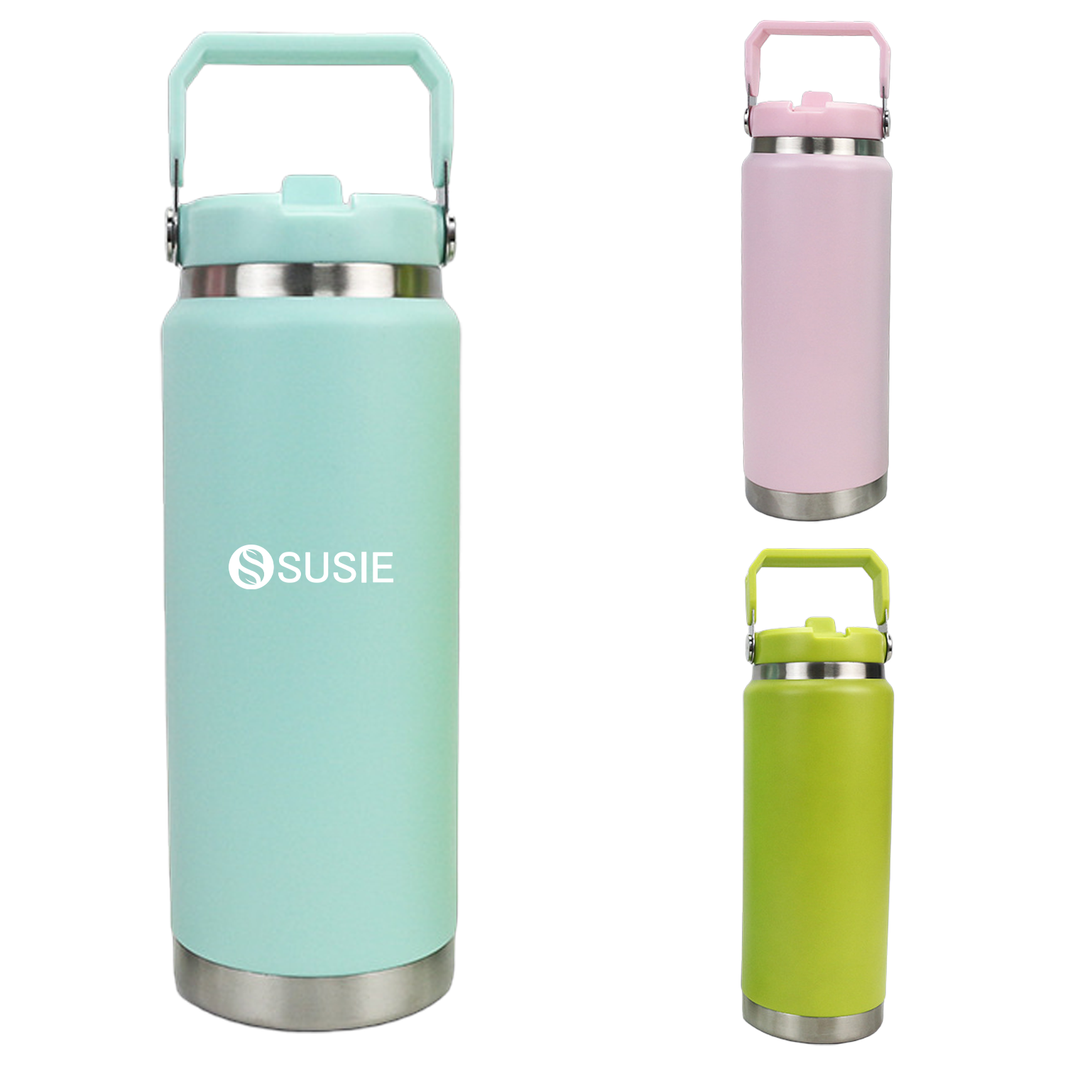 27Oz Double Wall Insulated Stainless Steel Tumbler W/ Lid