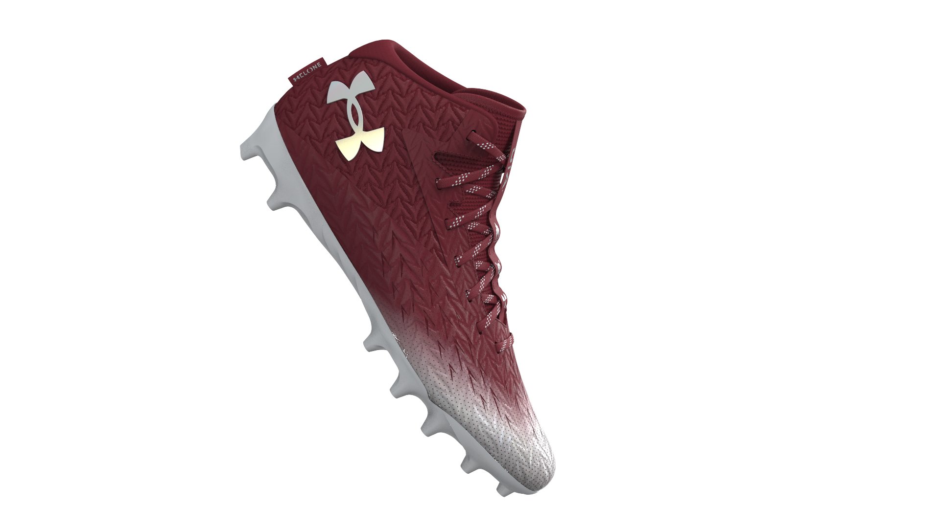 Men's UA Spotlight 4 MC Mid Football Cleats 10