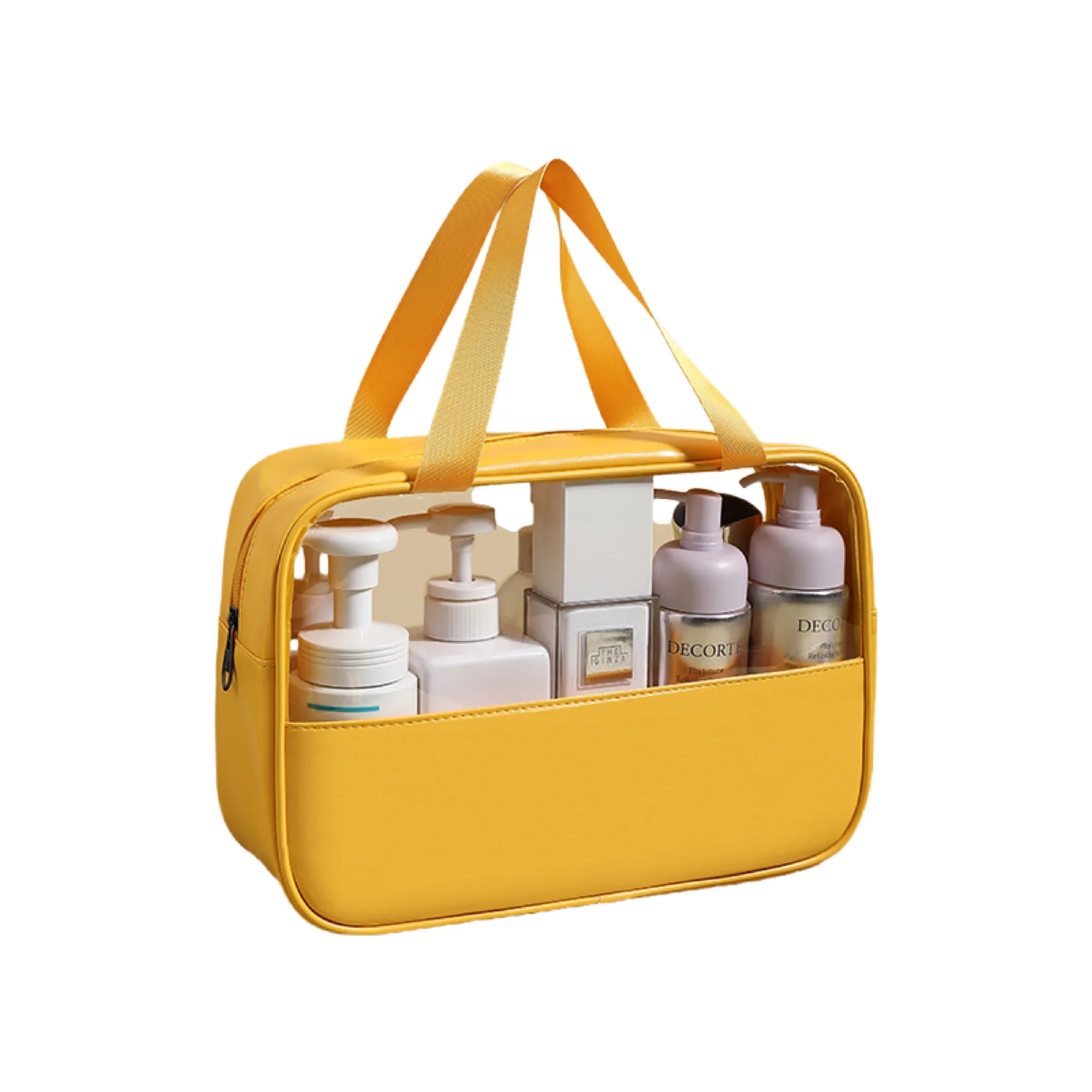MOQ 50 Zippered Transparent Makeup Bag 5