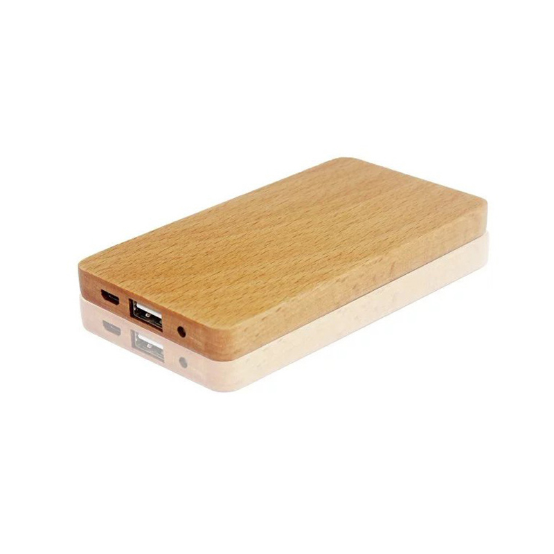 Wooden Portable Power Bank 7