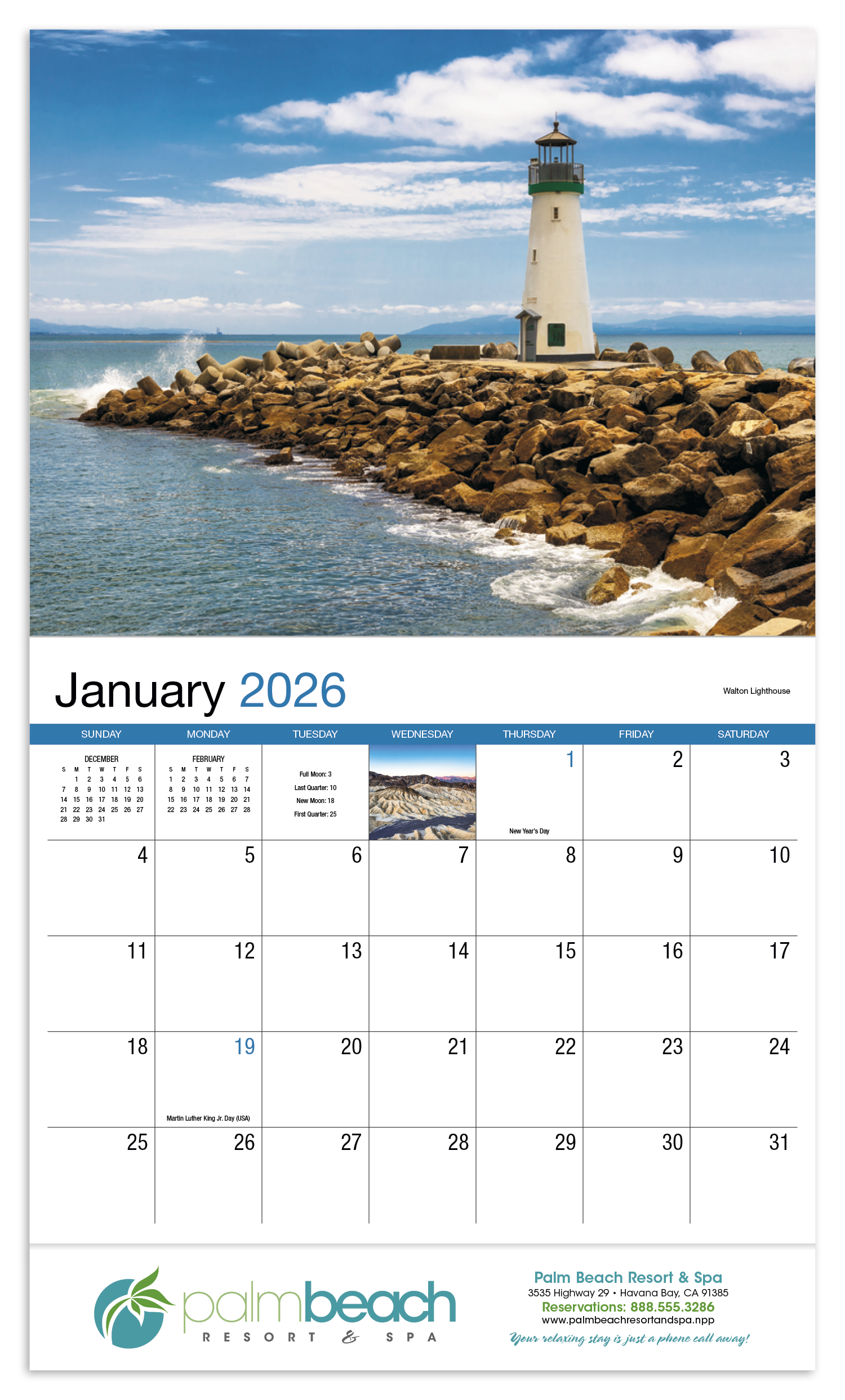 HotLine® Products California Appointment Calendar - Stapled 39