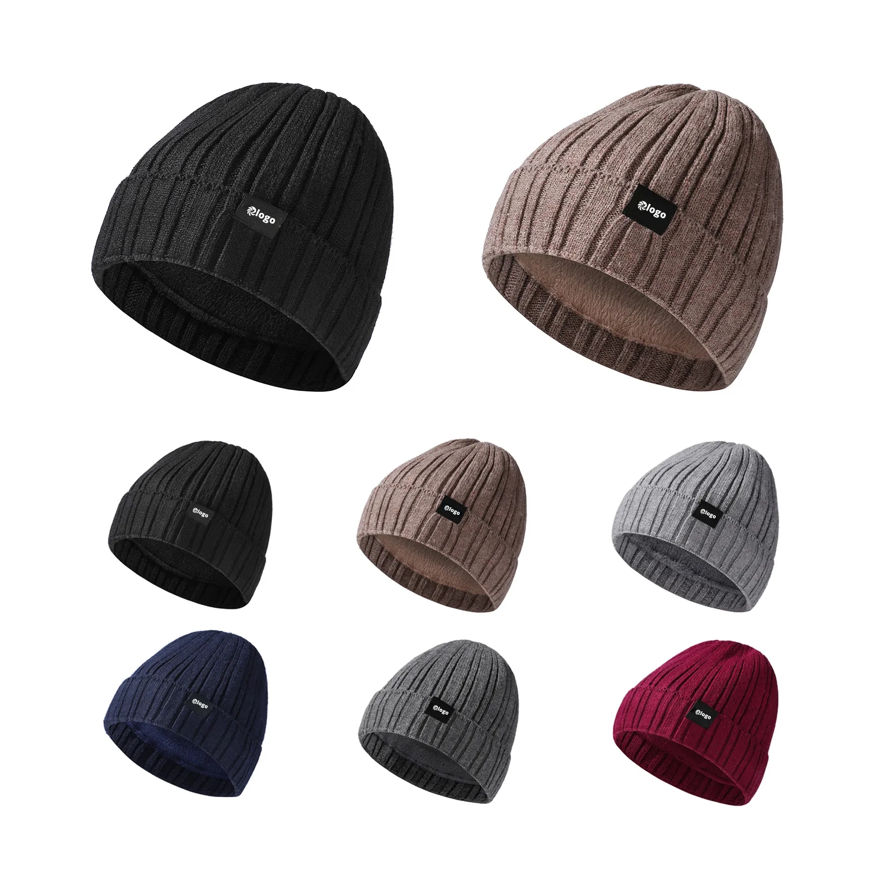 Casual Knit Wool Hat 2