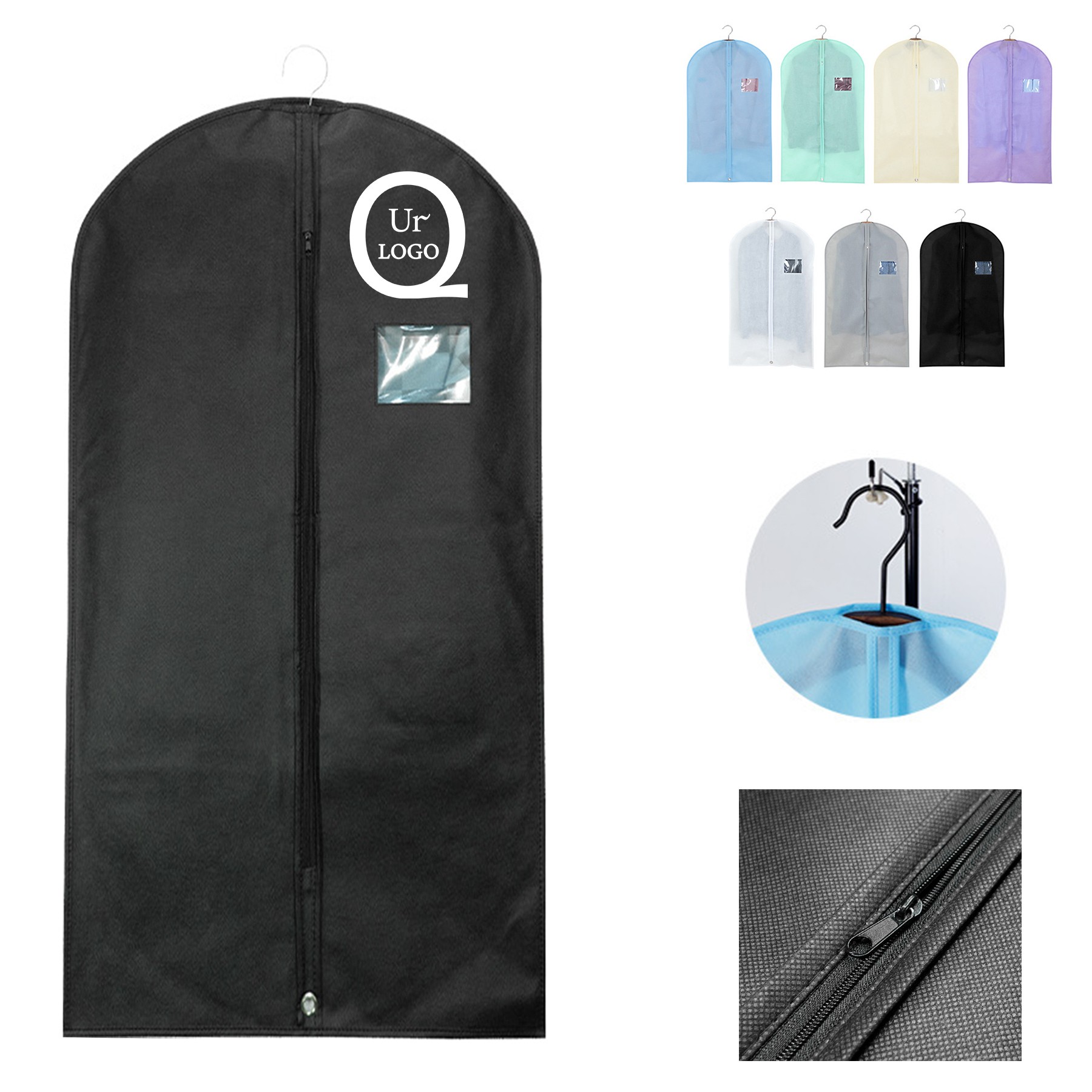 23.62 X 47.24Inch Non-Woven Garment Bag
