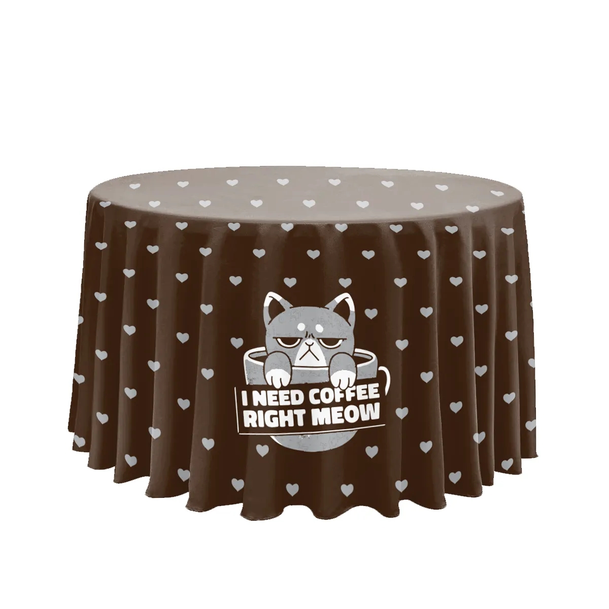 9.5' Circular Table Cover-Full Coverage-Sublimation 1