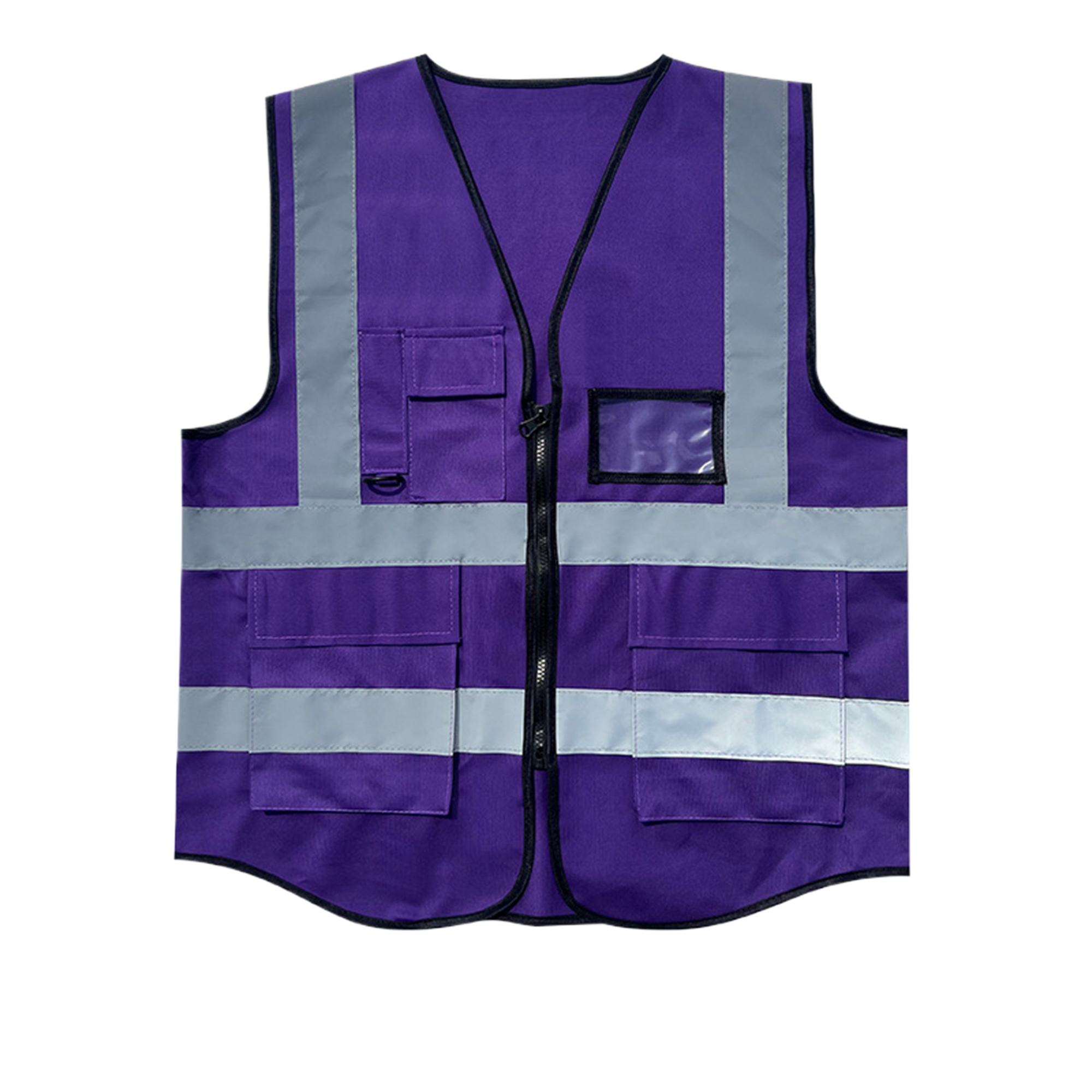 Reflective Multi-Pocket Safety Vest 12