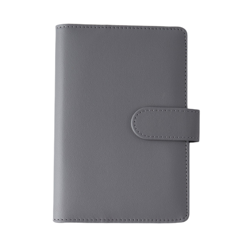 PU Leather A6 Business Travel Journal Diary Binder Notebook 9