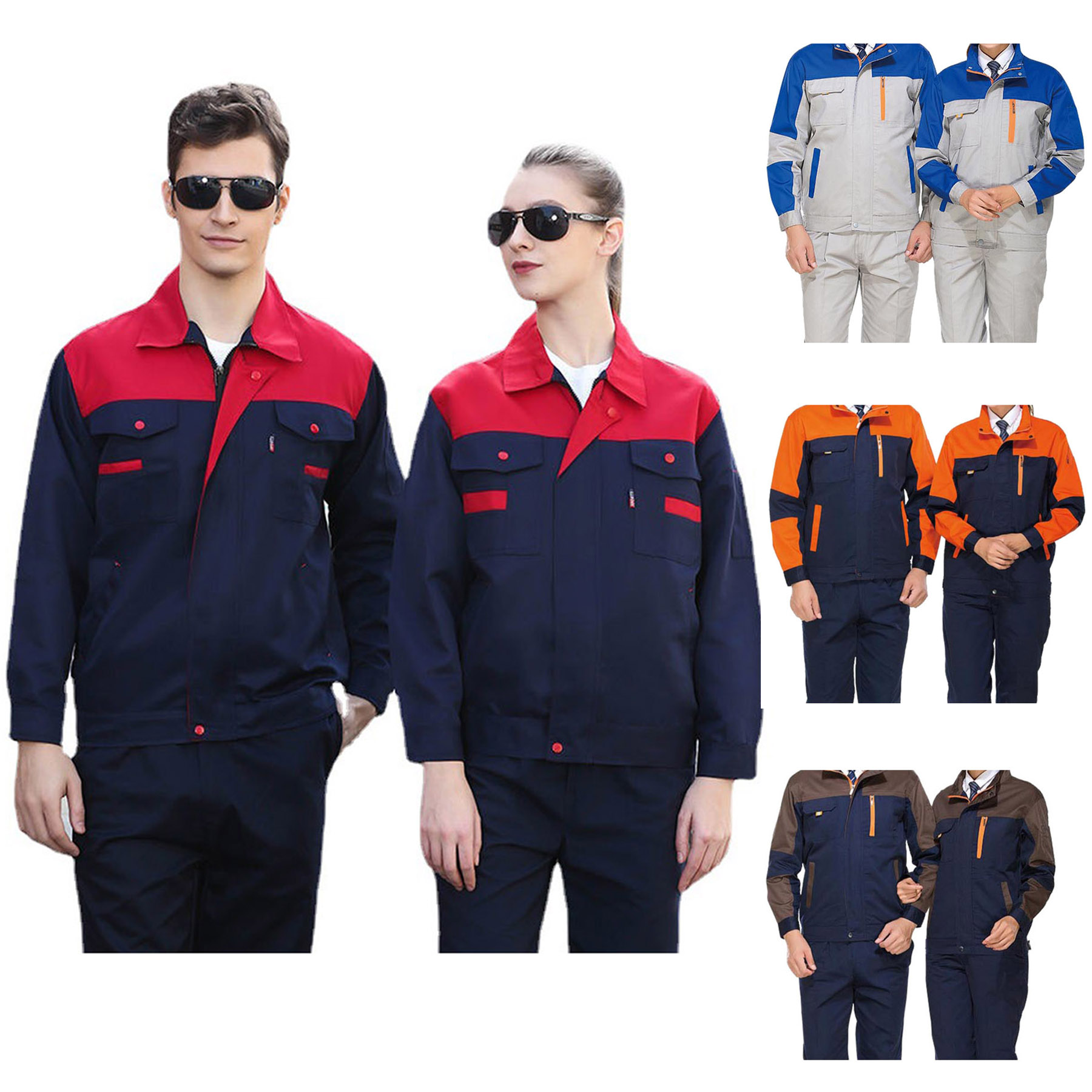 Patchwork Workwear Sets 2