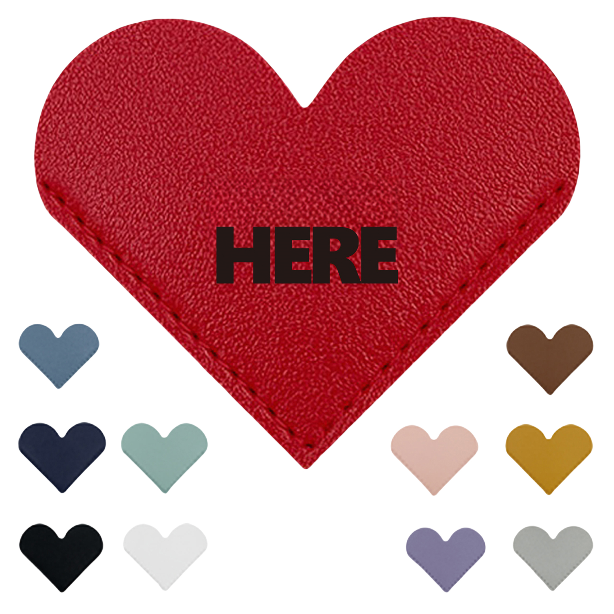 Durable Heart Shape Bookmarks MOQ20 1