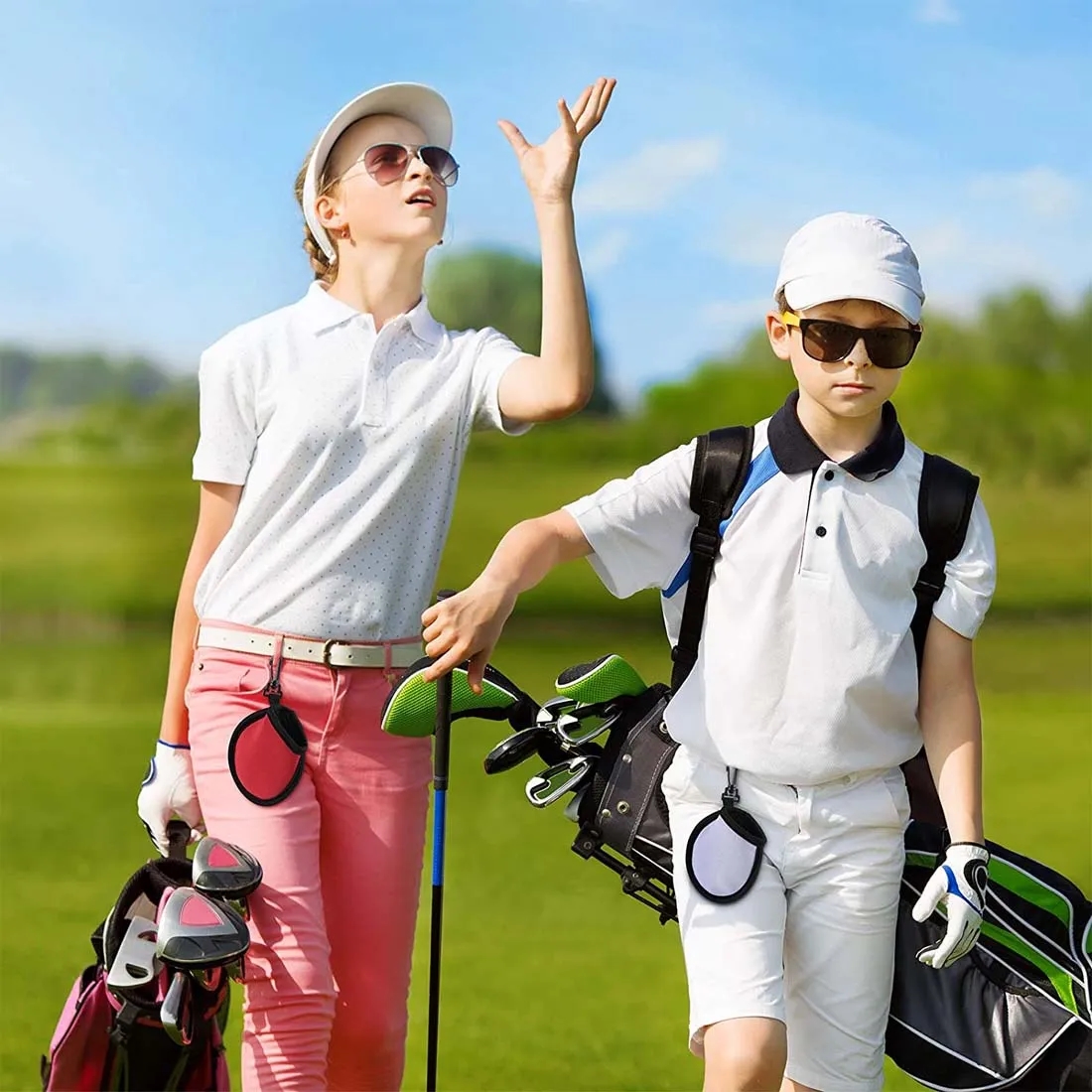 Portable Golf Ball Cleaner Pouch 4